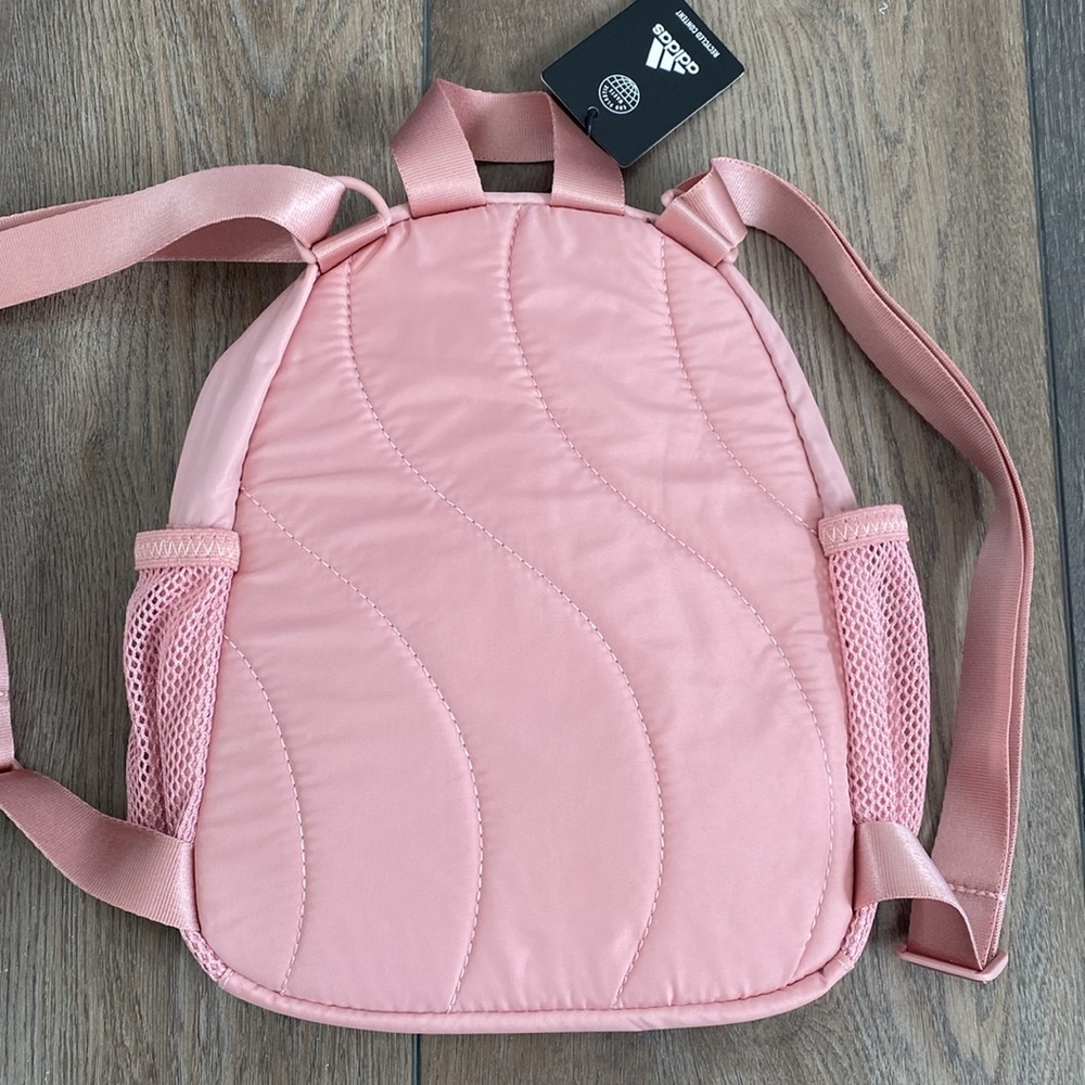 New Light pink Adidas Mini Backpack - Picture 2 of 3